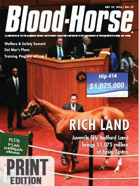 The Blood-Horse: July 19, 2014 Print