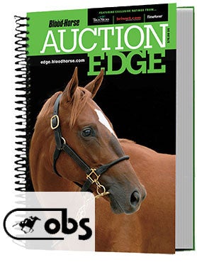 Auction Edge Print: 2024 OBS April Spring Sale of 2YOs in Training