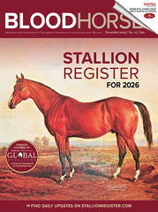 BloodHorse Stallion Register for 2026 Print
