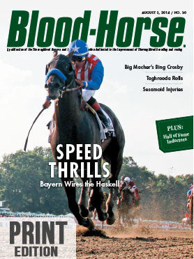 The Blood-Horse: Aug 2, 2014 Print