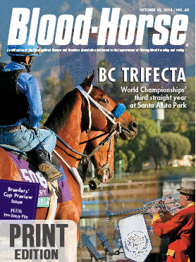 The Blood-Horse: Oct 25, 2014 Print