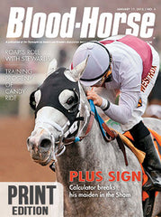 The Blood-Horse: Jan 17, 2015 Print