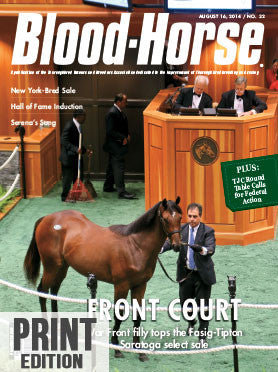 The Blood-Horse: Aug 16, 2014 Print