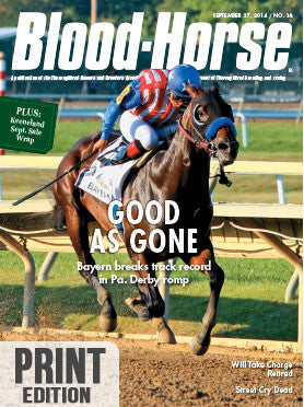 The Blood-Horse: Sept 27, 2014 Print