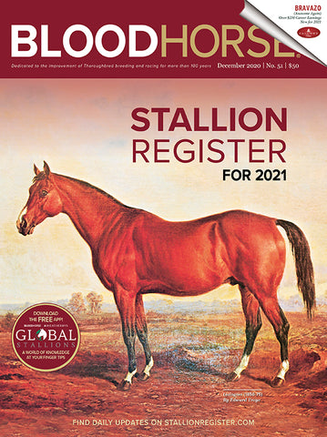 BloodHorse Stallion Register for 2021 Print