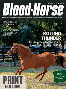 The Blood-Horse: Feb 21, 2015 Print